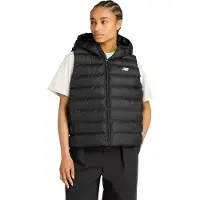 New Balance para mujer. WO53508 Chaleco Sport Essentials negro (M), Casual, Poliéster, outlet 2026.