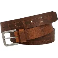Pepe Jeans para hombre. PM021059 Cinturón Clinton marrón (95 cm), Casual, Piel, outlet 2026.