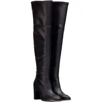 Wonders para mujer. M-5146_5098_5792 Botas De Piel Isabella Negro (41), 5 a 8cm, Ninguno, outlet 2026.