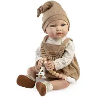 MuÑecas Guca Muñeca Reborn Nil Pintado A Mano 42-46 Cm Sin Pelo