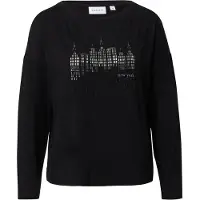 Comma T-shirts Black Talla: 34 | Camisetas de Seda Outlet | Mujer | Negro