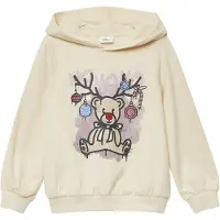 s.Oliver Sweatshirts Offwhite Talla: 92/98 | Ropa Deportiva Outlet | Unisex | Blanco