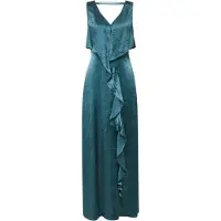 Comma Dresses Petrol Talla: 40 | Vestidos Maxi Outlet | Mujer