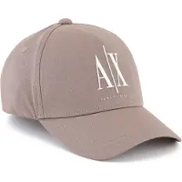 Armani Exchange para hombre. XM000811AF13343U6107 Gorra baseball gris (OSFA), Casual, Algodón, outlet 2026.