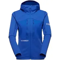 Mammut - Women's Eiger Nordwand Advanced ML Hooded Jacket - Forro polar size XL, azul