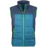TROLLKIDS - Kid's Hardanger Vest - Chaleco de fibra sintética size 128, azul
