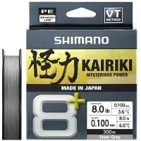 Shimano Fishing Línea Trenzada Line Kairiki 8+ 300 M