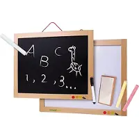 Eurekakids Tablero De Pared De Triple Uso