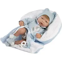 MuÑecas Guca Muñeca Reborn Rober 46 Cm-38 Cm Con Pelo Natural