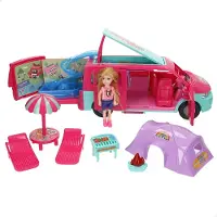 Colorbaby Muñeca 39015 Bella With Camping Van