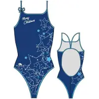 Turbo Traje De Baño Stars Christmas