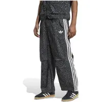 Adidas Pantalón chandal Leo Loose Parachute Tracksuit Bottoms hombre - Negro - EU XL