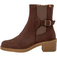 El naturalista para mujer. 256691112005_012 Botines de piel N5669 marrón (41), 3 a 5cm, Cremallera, Casual, outlet 2026.