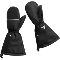 WEEDO FUNWEAR - Kid's Univers Black Handschuhe - Guantes size L, negro