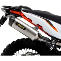 Arrow Silenciador No Homologado Race-tech Titanium With Carbon End Cap Ktm 790 Adventure ´19-20