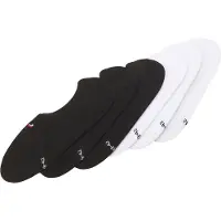 FILA Calcetines invisibles negro / blanco