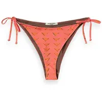 Scotch & Soda Reversible Printed Bikini Bottom House Of Mirrors Pink Talla: S | Bikinis Outlet | Mujer | Rosa
