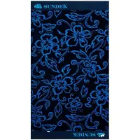 Sundek Toalla Jacquard Terry Hibiscus Pattern