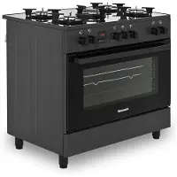Ravanson Cocina De Gas Con Horno Eléctrico Kwge-k90
