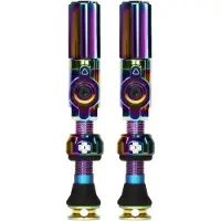 Muc Off - Tubeless Valves Big Bore Hybrid - Válvula de bicicleta size 35 mm, iridescent