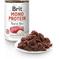 Brit Comida Húmeda Monoproteica Para Perros Con Ternera Y Arroz 6x400g