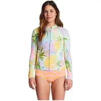 Billabong Camiseta Térmica De Manga Larga Con Cremallera Completa Peeky 1 Mm
