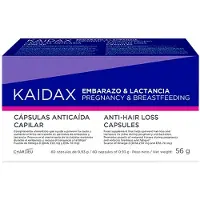 Kaidax Tratamiento Capilar Pregnancy &amp; Breastfeeding 60 Unidades