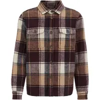 We fashion Overshirt Burgundy Red Talla: XS | Camisas Casuales Outlet | Hombre | Marrón