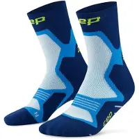 Cep - Run Cushion Mid Cut - Calcetines de running size I, azul