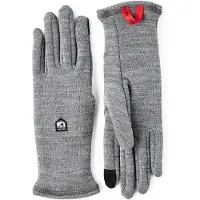 Hestra - Gravita Merino Liner 5 Finger - Guantes size 9, gris