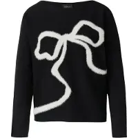s.Oliver Pullover Black Talla: 46 | Sudaderas con Capucha Outlet | Mujer | Negro