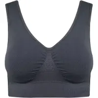 Magic bodyfashion Sujetador 'Bamboo' gris oscuro