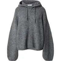 EDITED The Label Cárdigan talla grande 'Isela' gris oscuro