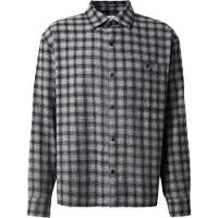 Gap Camisa gris / taupe / negro