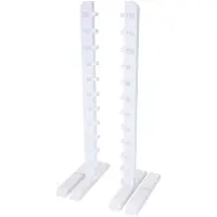 ByAstrup – Base de obstáculos para caballos de juguete – Blanco