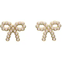 NAEMI Pendientes oro / blanco