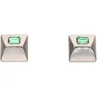 Gaya Pendientes verde / plata
