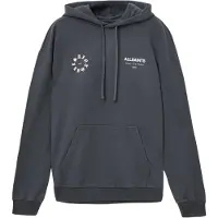 AllSaints Kindred Oth Hoody Washed Black Talla: XL | Sudaderas con Capucha Outlet | Hombre | Negro