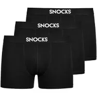 Snocks Calzoncillo boxer negro