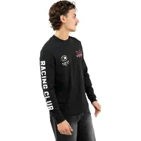 Tommy Hilfiger Camiseta 'MODERN ATHLEISURE' rojo / negro / blanco