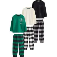 Next Pijama beige / gris / verde / negro / blanco