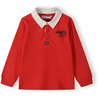 MINOTI Camiseta rojo / negro / blanco