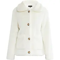 Faina Chaqueta de entretiempo blanco lana