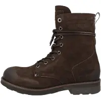 Bikkembergs Botines con cordones marrón oscuro