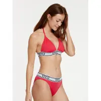 Vivid Top de bikini 'Mix&Match' rojo sangre / negro / blanco