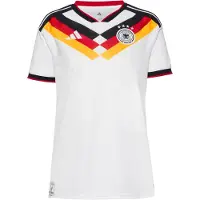 Adidas Camiseta de fútbol 'Germany 26 Women's Team Home' amarillo / rojo / negro / blanco