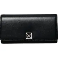 Calvin Klein Emblem Long Bifold Wallet Black Talla: OS | Billeteras Outlet | Mujer | Negro