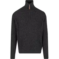 INDICODE JEANS Jersey 'Rufus' gris oscuro