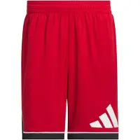 Adidas Pantalón deportivo 'Badge of Sport' rojo / negro / blanco