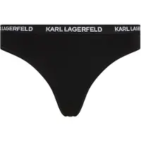 Karl Lagerfeld Tanga negro / offwhite